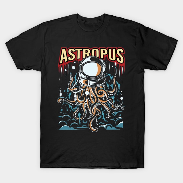 Astropus T-Shirt by Teefold